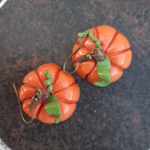 Pumpkin earrings